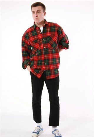 90S VINTAGE BENETTON RARE OLDSCHOOL SHIRT 14006