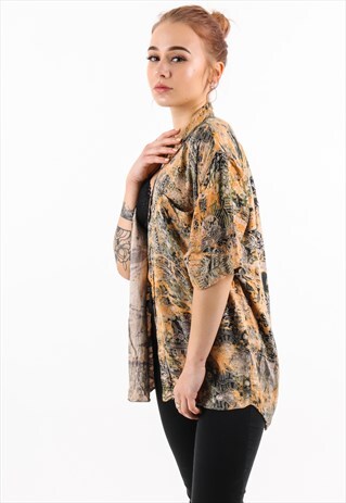 VINTAGE PATTERN SHIRT PSAW485D
