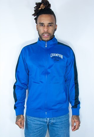 CHAMPION VINTAGE JACKET BLUE