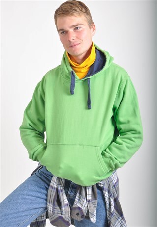VINTAGE HOODIE IN GREEN