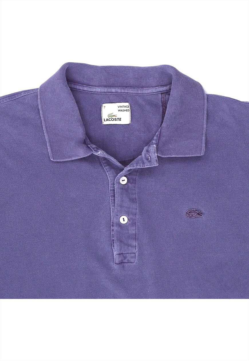 Lacoste vintage shop washed polo