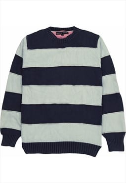Vintage 90's Tommy Hilfiger Sweatshirt Knitted Striped