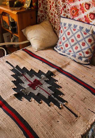 FAIRTRADE RECYCLED STRIPED RAG RUG