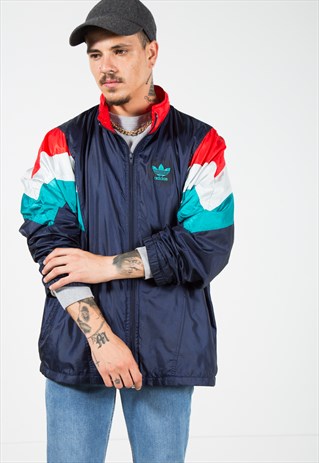 VINTAGE 80S ADIDAS SHELL SPORT JACKET / S1469