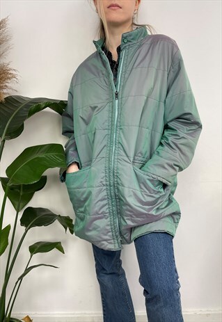 AMAZING UNIQUE RETRO VINTAGE METALLIC JACKET