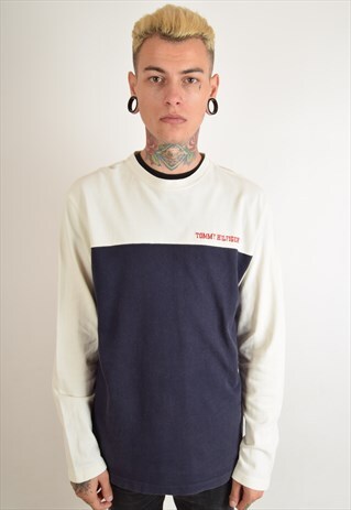 VINTAGE TOMMY HILFINGER SWEATSHIRT SIZE M 90'S (2511)