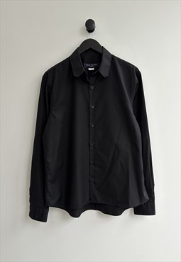 Louis Vuitton Uniforms Black Shirt