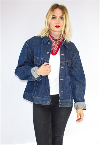VINTAGE OVERSIZED LEE DENIM JACKET