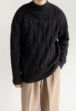 Men's retro turtleneck sweater a vol.2