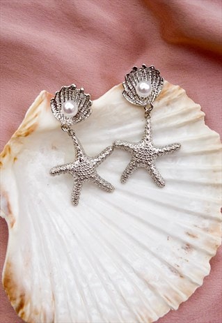 SARA STARFISH EARRINGS