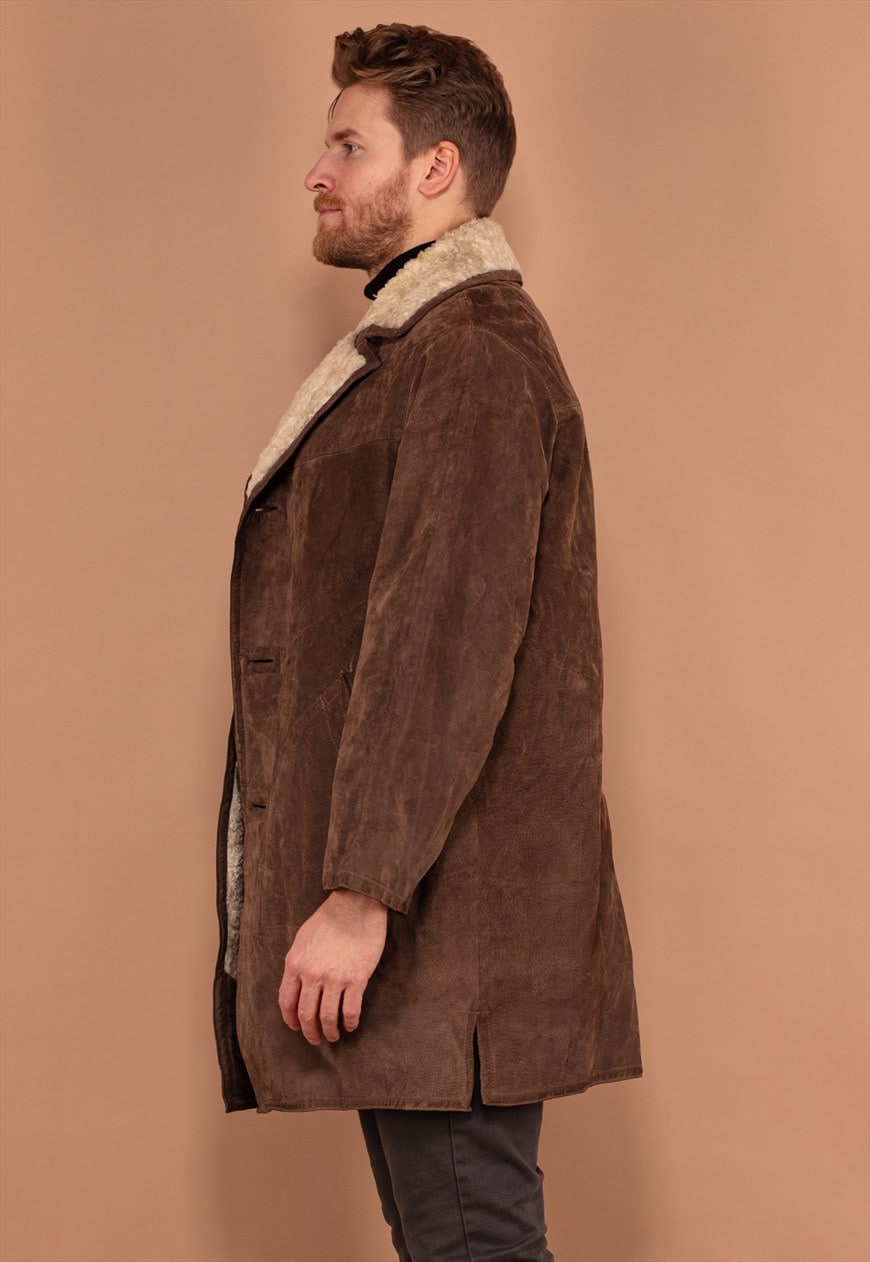 Mens sheepskin coat asos sale