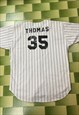 CHICAGO WHITE SOX FRANK THOMAS VINTAGE BASEBALL JERSEY 48 XL