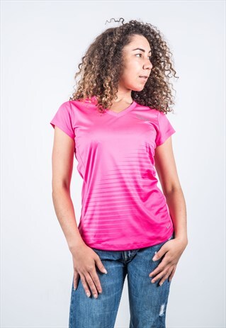 NIKE VINTAGE 1990S PINK SPORTS T-SHIRT