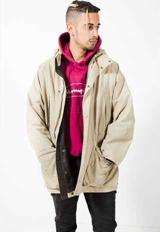 VINTAGE 80S NAUTICA PARKA COAT /S3718