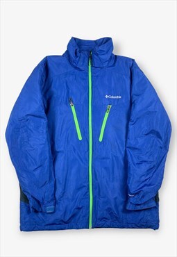 Vintage COLUMBIA Lightweight Jacket Royal Blue Large BV15599