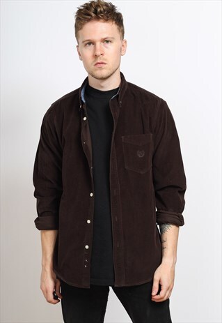 VINTAGE CORDUROY RALPH LAUREN CHAPS SHIRT