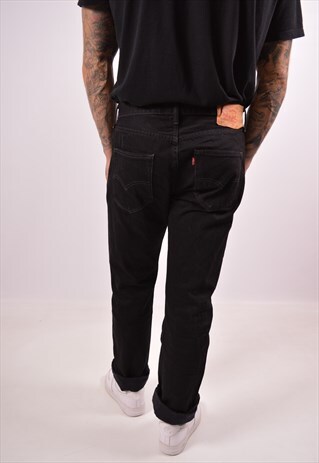 VINTAGE LEVI'S 501 JEANS STRAIGHT BLACK