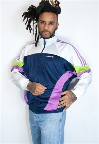 VINTAGE EMBROIDED ADIDAS JACKET