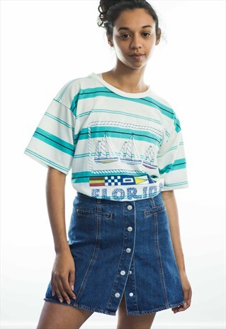 VINTAGE HOLIDAY LOGO SHIRT 90S X 6.7
