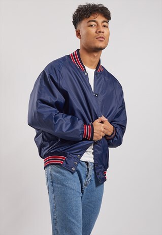 VINTAGE SEAMAN BASEBALL BOMBER JACKET
