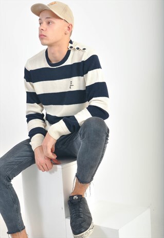 VINTAGE DIESEL STRIPED JUMPER