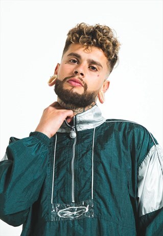 VINTAGE 80S REEBOK WINDBREAKER JACKET / S4596