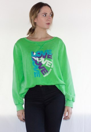 RETRO LOVE OREGON SWEATSHIRT