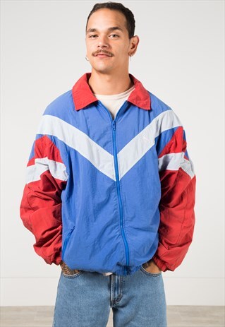 VINTAGE 80S PUMA SHELL SPORT JACKET / S1311