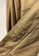 VINTAGE COTTON CHORE WORK JACKETS BROWN