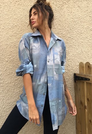 OVERSIZED RETRO 90S 80S VINTAGE UNISEX FESTIVAL SHIRT