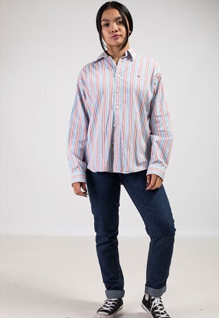 VINTAGE TOMMY HILFIGER CANDY STRIPE SHIRT