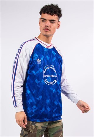90S VINTAGE ADIDAS FOOTBALL SHIRT SOCCER JERSEY