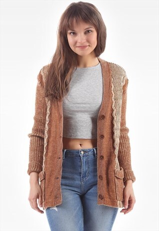 RETRO GRANDPA NERD CARDIGAN