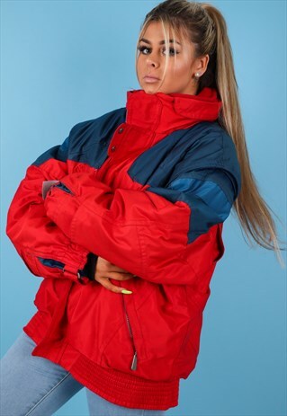 VINTAGE SKI JACKET IN MULTI NJ673