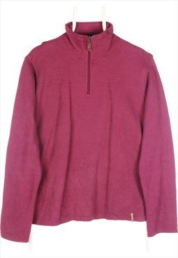 Columbia - Maroon Quarter Zip Jumper  - XLarge