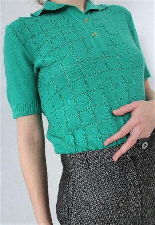 EMERALD GREEN TOP