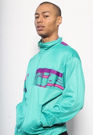 VINTAGE FILA TRACK JACKET GREEN