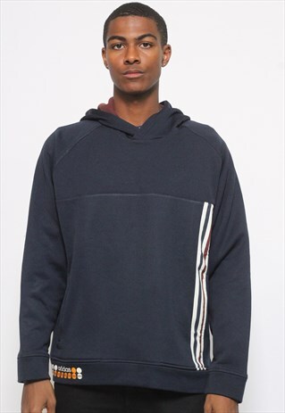 VINTAGE ADIDAS HOODED NEOPRENE FLEECE