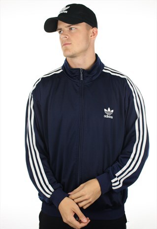 VINTAGE 80S ADIDAS TRACKSUIT TOP JACKET