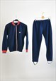 Vintage 80s Nabholz tracksuit in navy