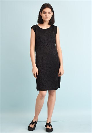 Y2K SHIMMER FLORAL PRINT MINI COCKTAIL DRESS