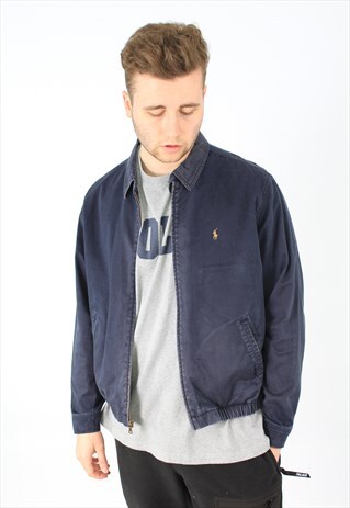 RALPH LAUREN CLASSIC HARRINGTON BOMBER JACKET