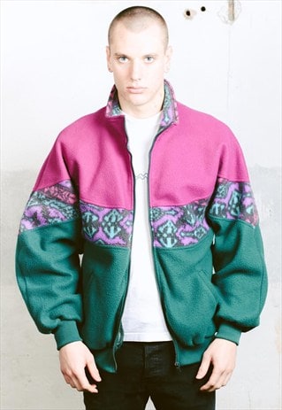 VINTAGE BOLD FLEECE JACKET