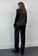 BURBERRY VINTAGE TROUSERS 90S WOOL TAILORED PLEATED GREY W30