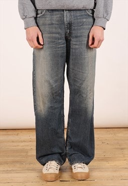 Vintage Levi's 569 Jeans Men's Dark Blue