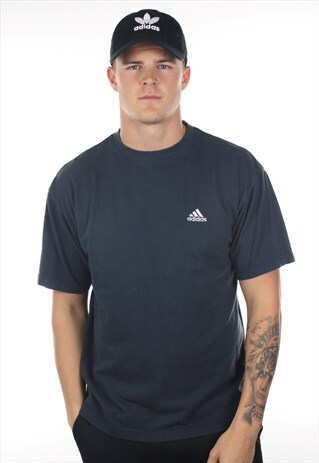 VINTAGE 90S ADIDAS SMALL LOGO T SHIRT TEE