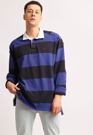 VINTAGE POLO RALPH LAUREN LONG SLEEVE POLO SHIRT