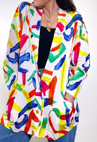 VINTAGE ENRICO COVERI 90S CARDIGAN
