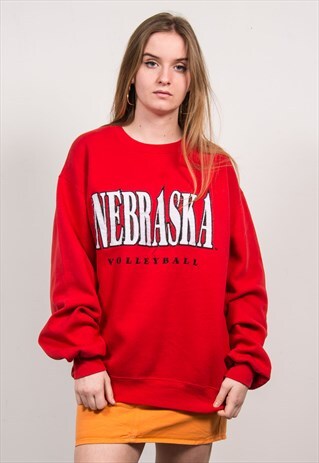 VINTAGE 90'S UNIVERSITY OF NEBRASKA USA SWEATSHIRT