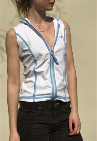90S TOM TAILOR SLEEVELESS HOODIE
